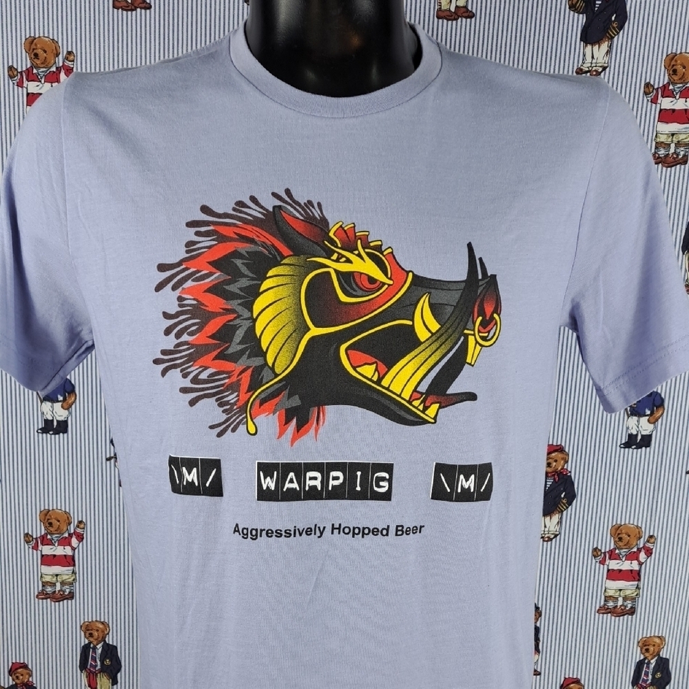 The Southeren Brewing Company Warpig logo graphic grey LG beer t-shirt